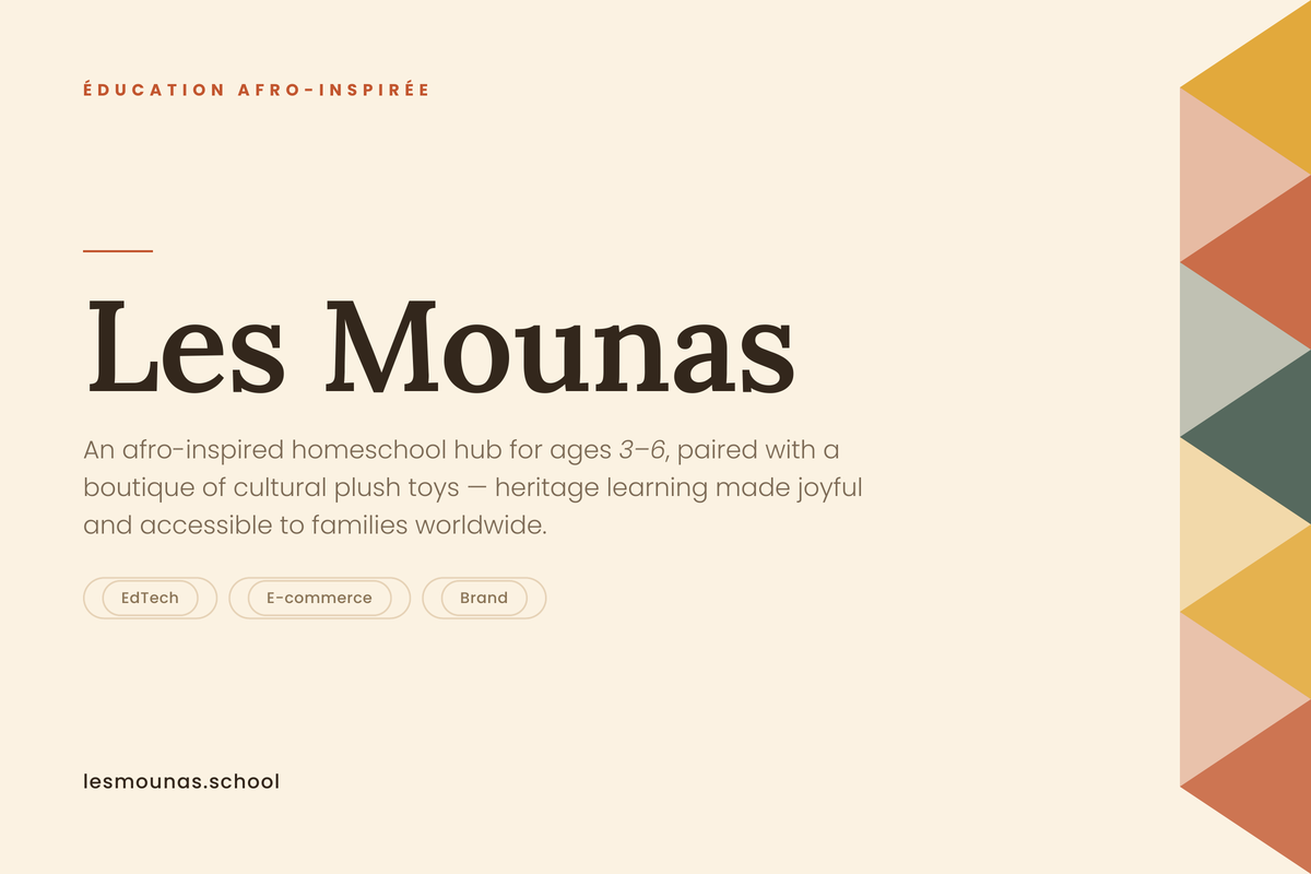 Les Mounas — Afro-Inspired Learning
